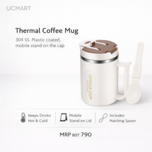 Thermal Coffee Mug -White